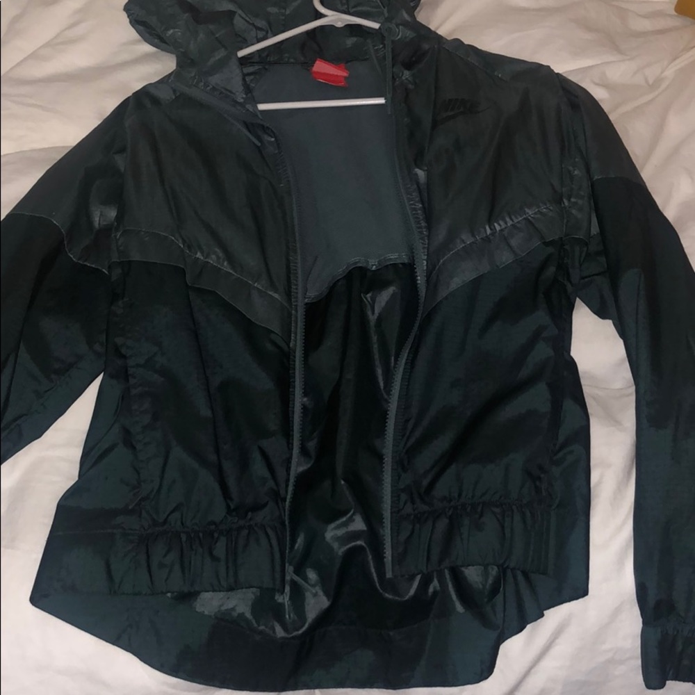 Nike women jacket small blue 2tone